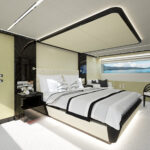 owners-cabin-on-luxury-boat-hire-on-ghost-ii